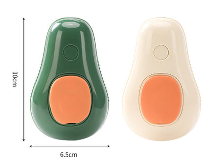 Steamy Cat Brush Cat Dog Grooming Comb Electric Self Cleaning Steam Cat Brush for Massage Avocado Shape Pet Spray Cat Grooming