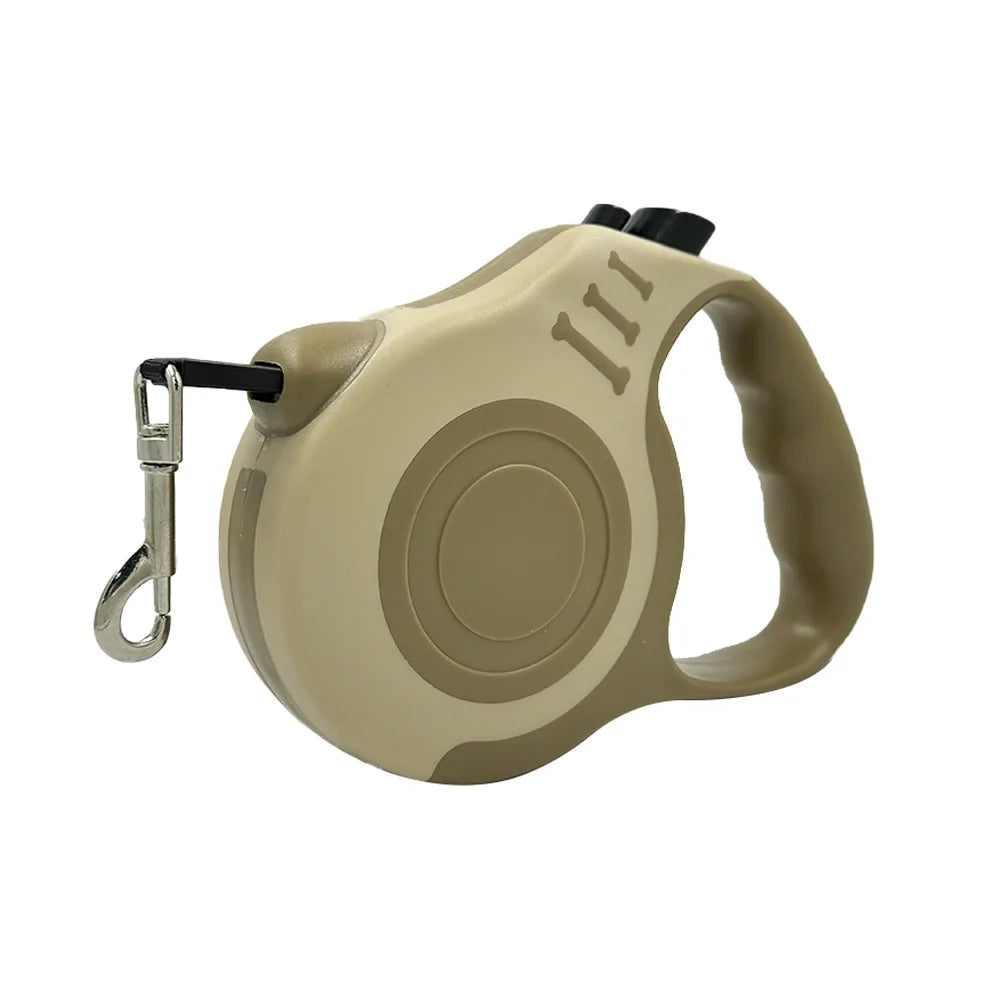 Retractable Dog Leash, 3M/5M Extendable Walking Lead for Small & Large Dogs with One-Button Brake & Lock, Strong Nylon Tape