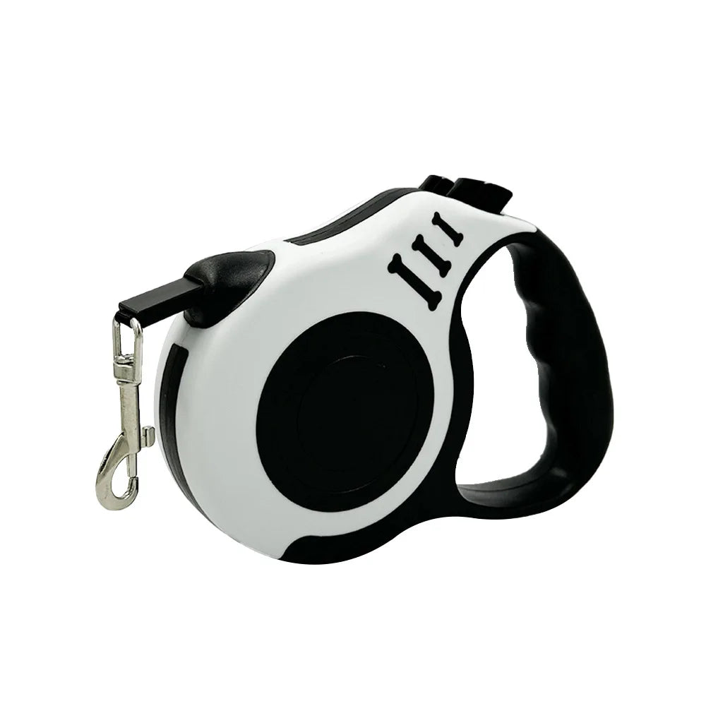 Retractable Dog Leash, 3M/5M Extendable Walking Lead for Small & Large Dogs with One-Button Brake & Lock, Strong Nylon Tape