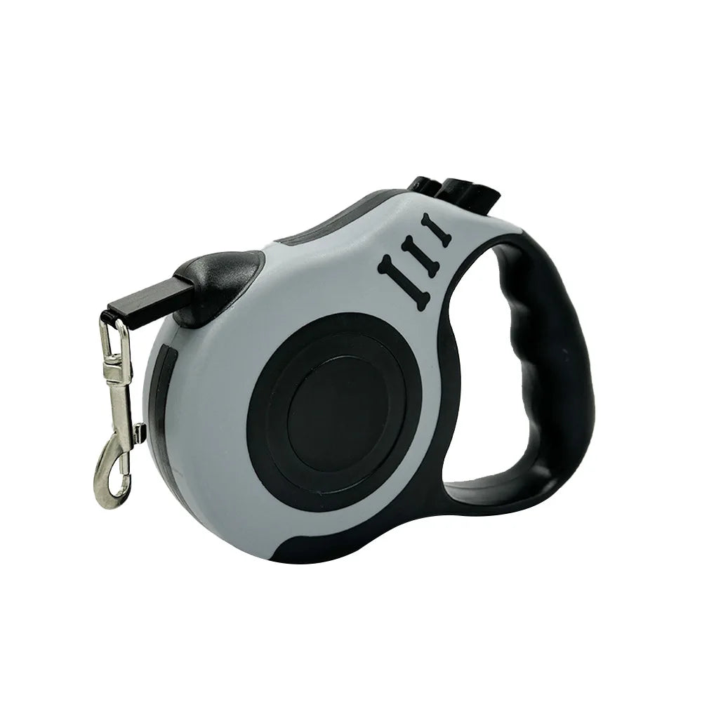 Retractable Dog Leash, 3M/5M Extendable Walking Lead for Small & Large Dogs with One-Button Brake & Lock, Strong Nylon Tape